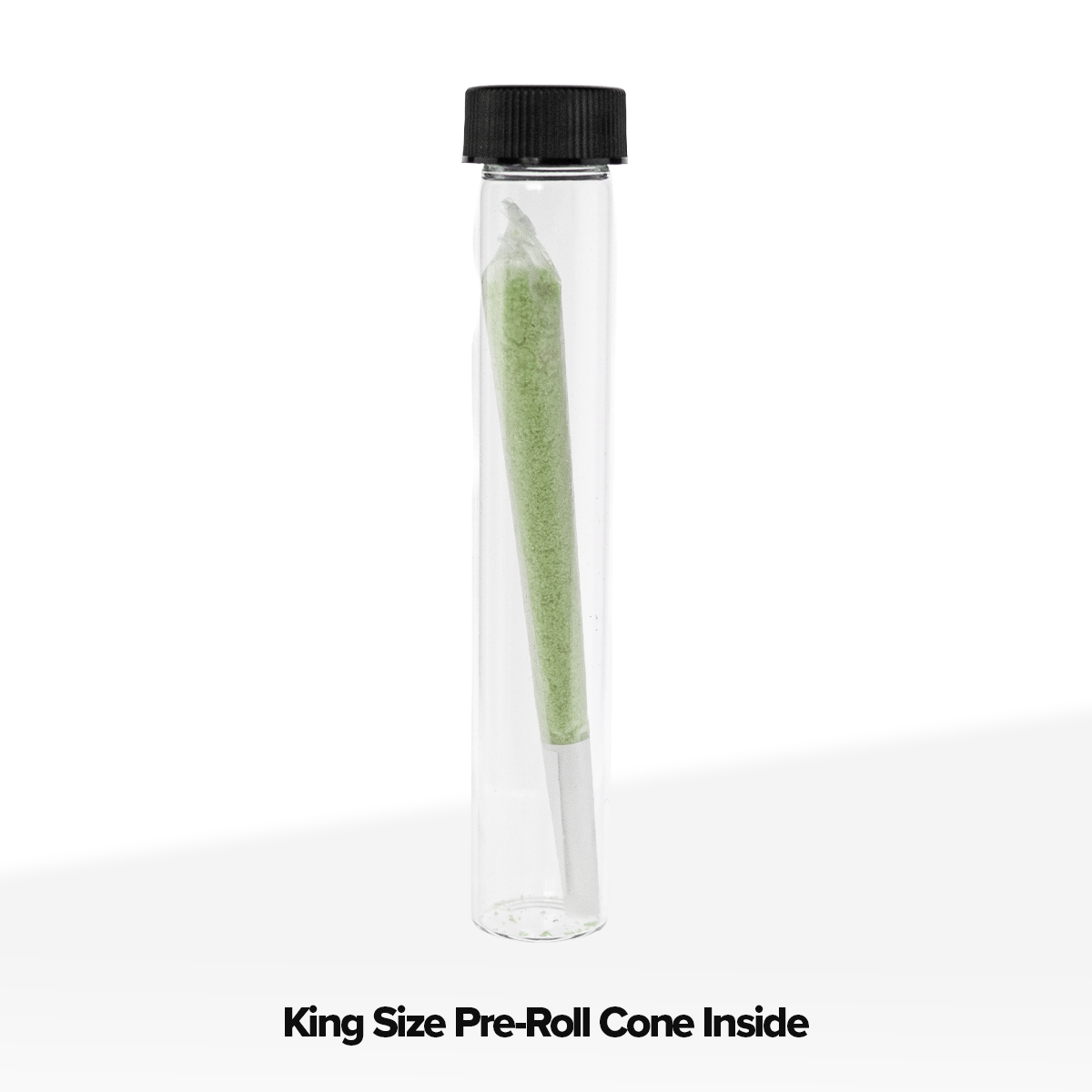 Glass Vial | Clear Glass Pre-Roll Tube | 20mm - 125mm - 240 Count Glass Vial Biohazard Inc