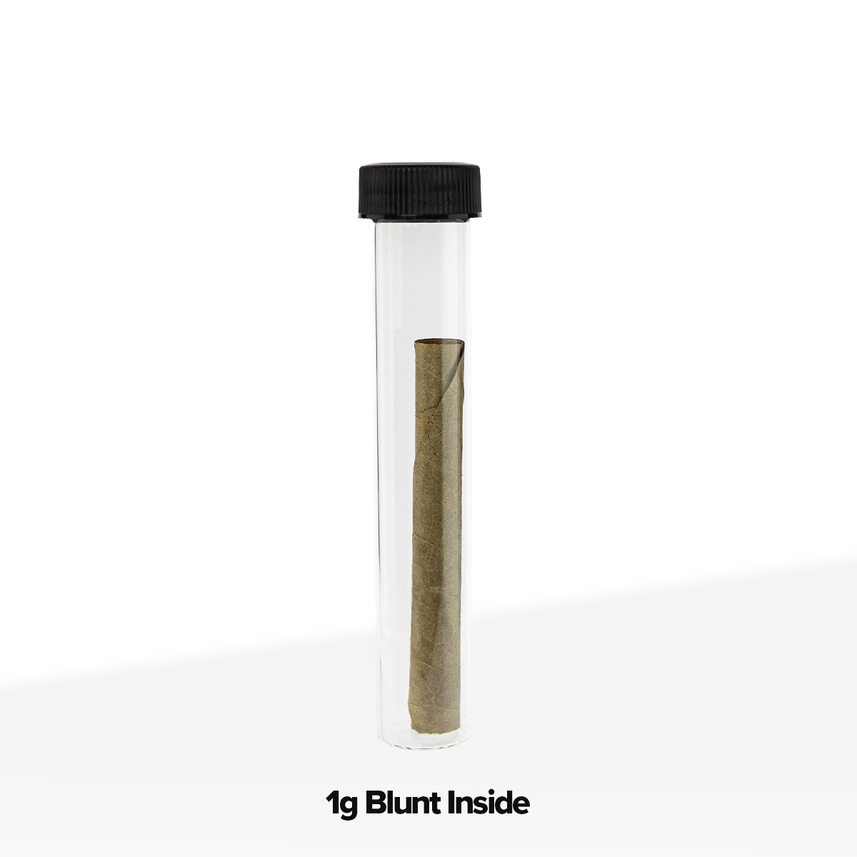 Glass Vial | Clear Glass Blunt Pre-Roll Tube | 22mm - 120mm - 144 Count Glass Vial Biohazard Inc