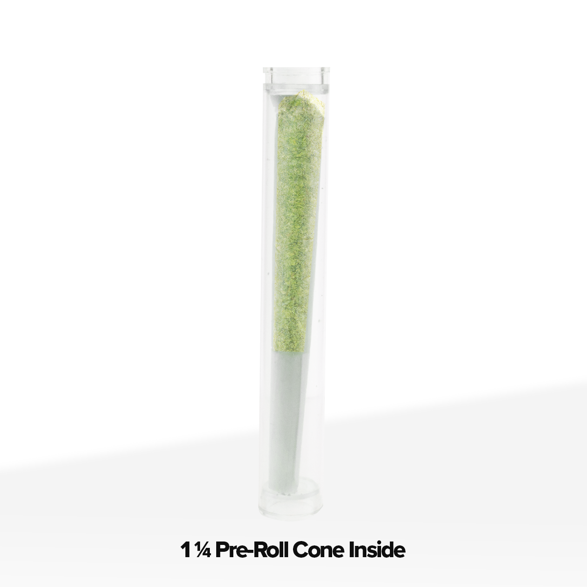 Cartridge Tube | 1g Carts or 84/26 Cones | Clear - Clear Lid - 1,000 Count - Biohazard Inc