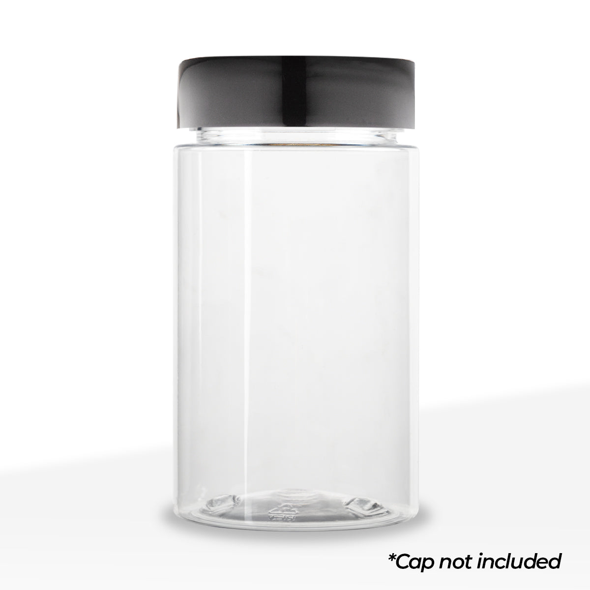 Plastic Jar | Straight Sided Plastic Jars - Clear | 53mm - 8oz - 100 Count - Biohazard Inc