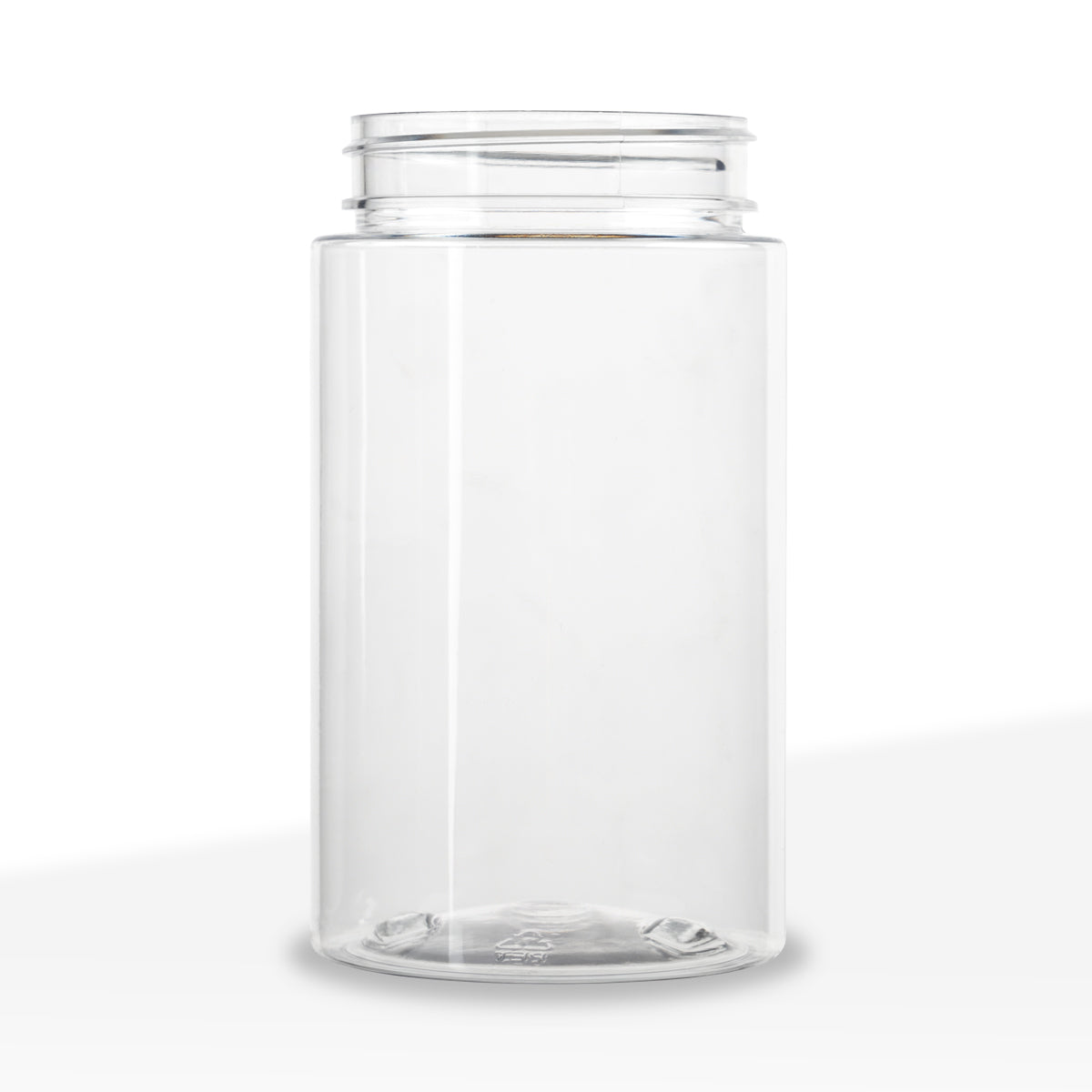 Plastic Jar | Straight Sided Plastic Jars - Clear | 53mm - 8oz - 100 Count - Biohazard Inc