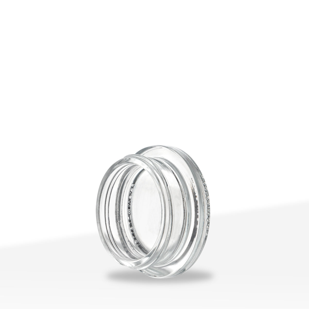 Concentrate Container | Thick Glass Jar | 53mm - 15mL - 60 Count - Biohazard Inc