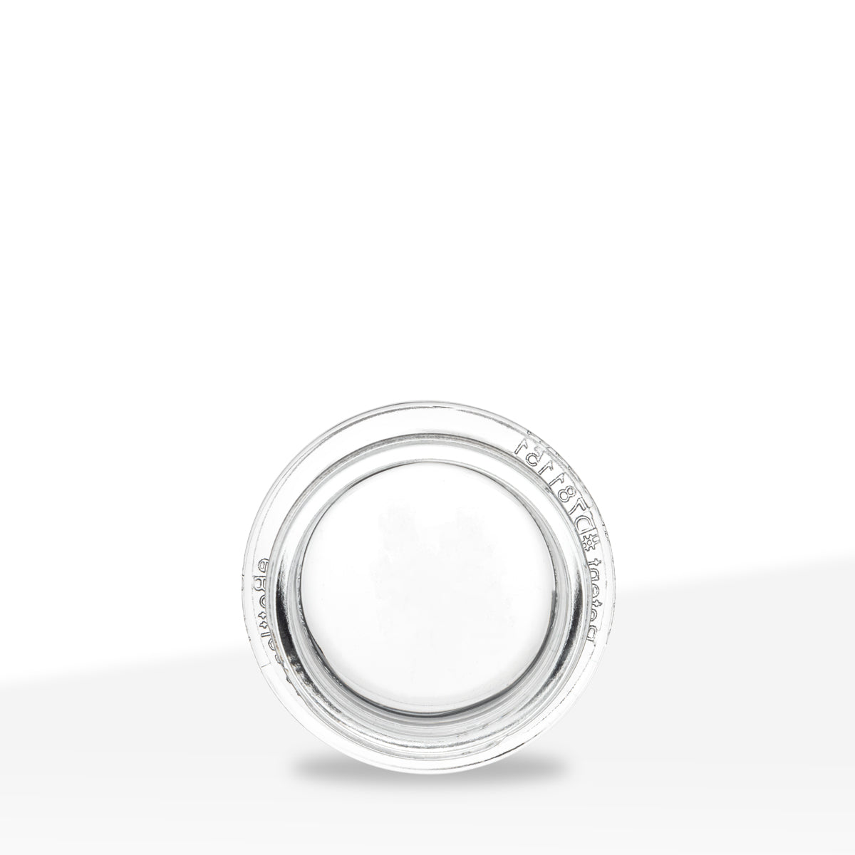 Concentrate Container | Thick Glass Jar | 53mm - 15mL - 60 Count - Biohazard Inc