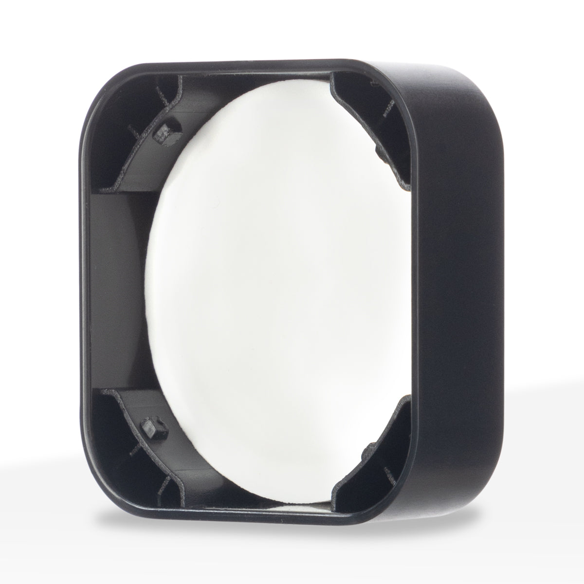 Glass Concentrate Jar | Child Resistant Square w/ Caps | 9ml - Various Colors - 250 Count - Biohazard Inc - Black Jar with Black Cap