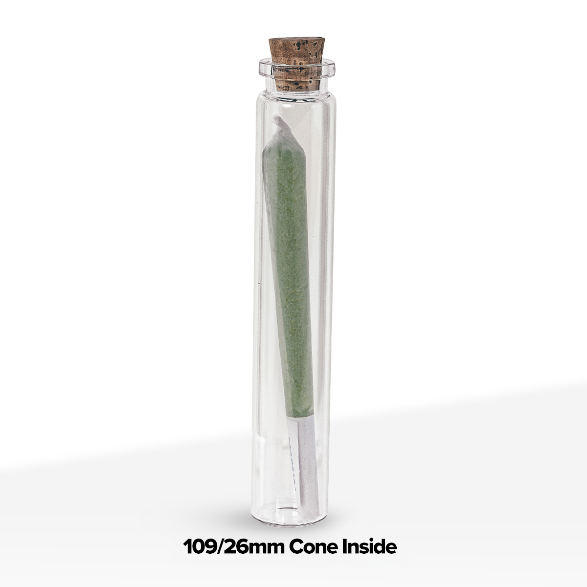 Clear Glass Vials with Corks | 120mm | 240 Count Biohazard Inc