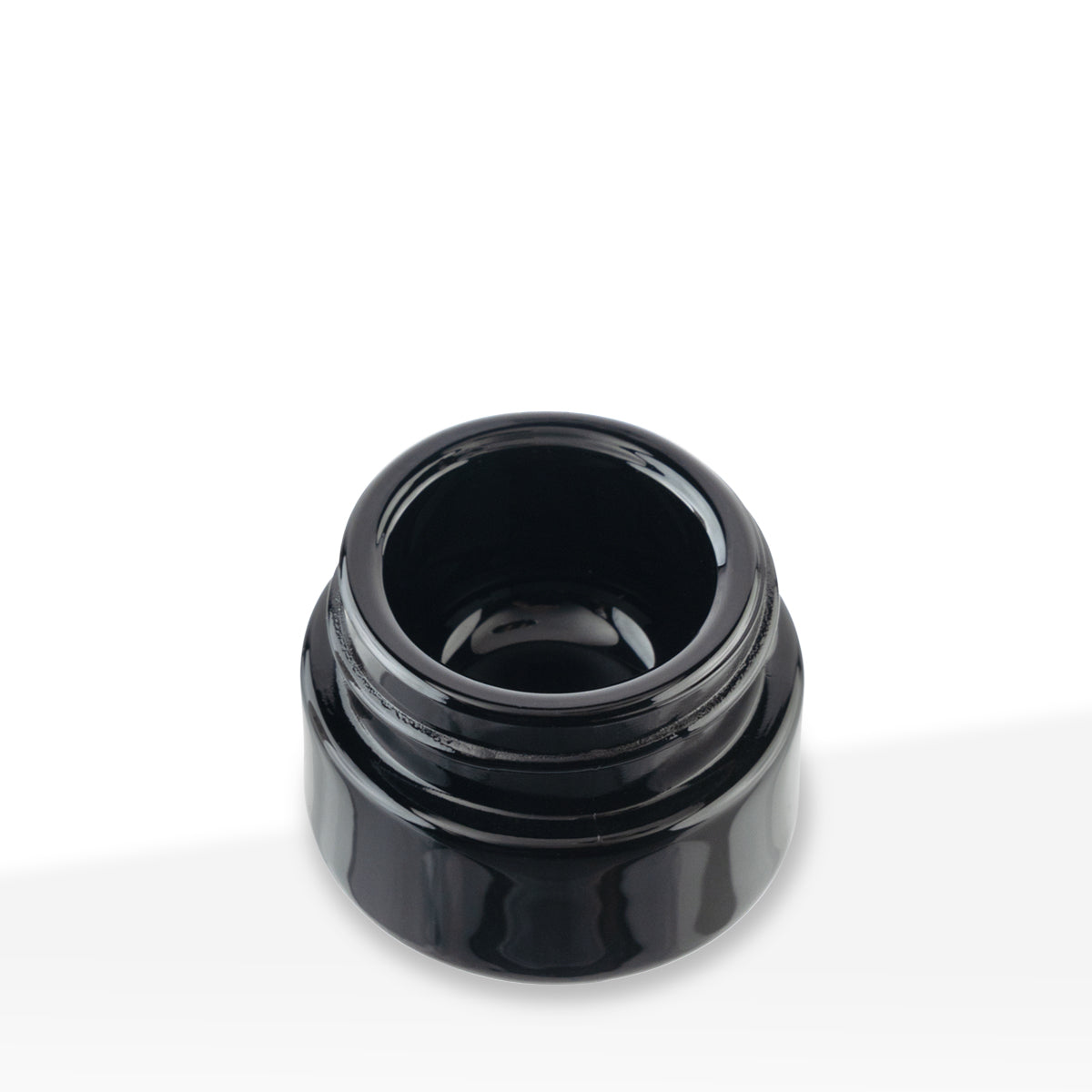 Glass Concentrate Jar | Black UV w/ Caps | 5ml - Black - 300 Count - Biohazard Inc
