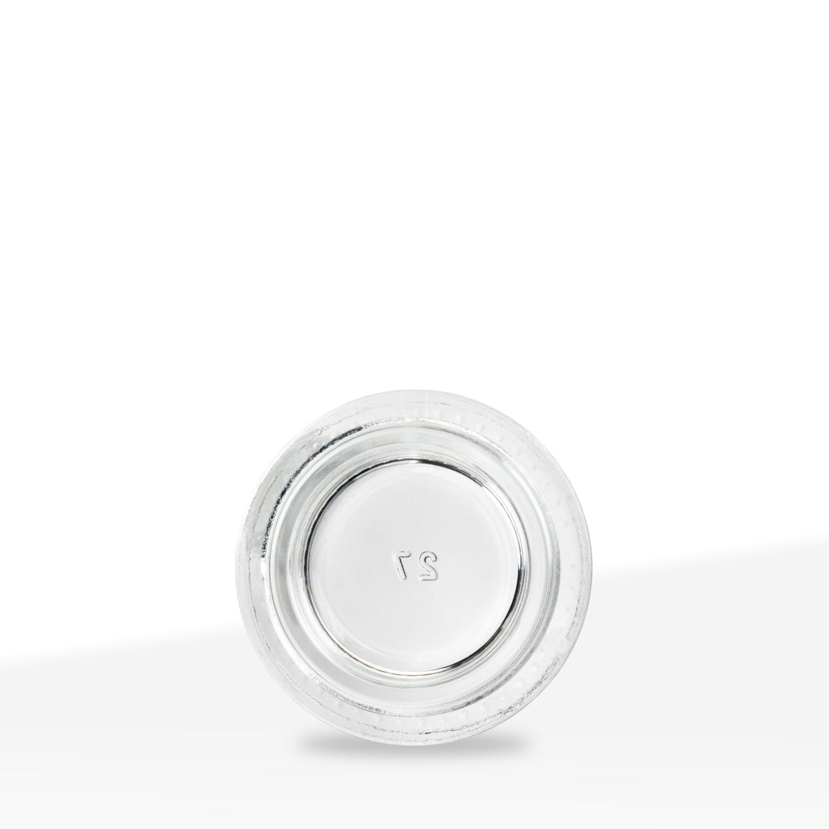 Concentrate Containers | Glass Concentrate Jars - Clear | 38mm - 9mL - 320 Count - Biohazard Inc