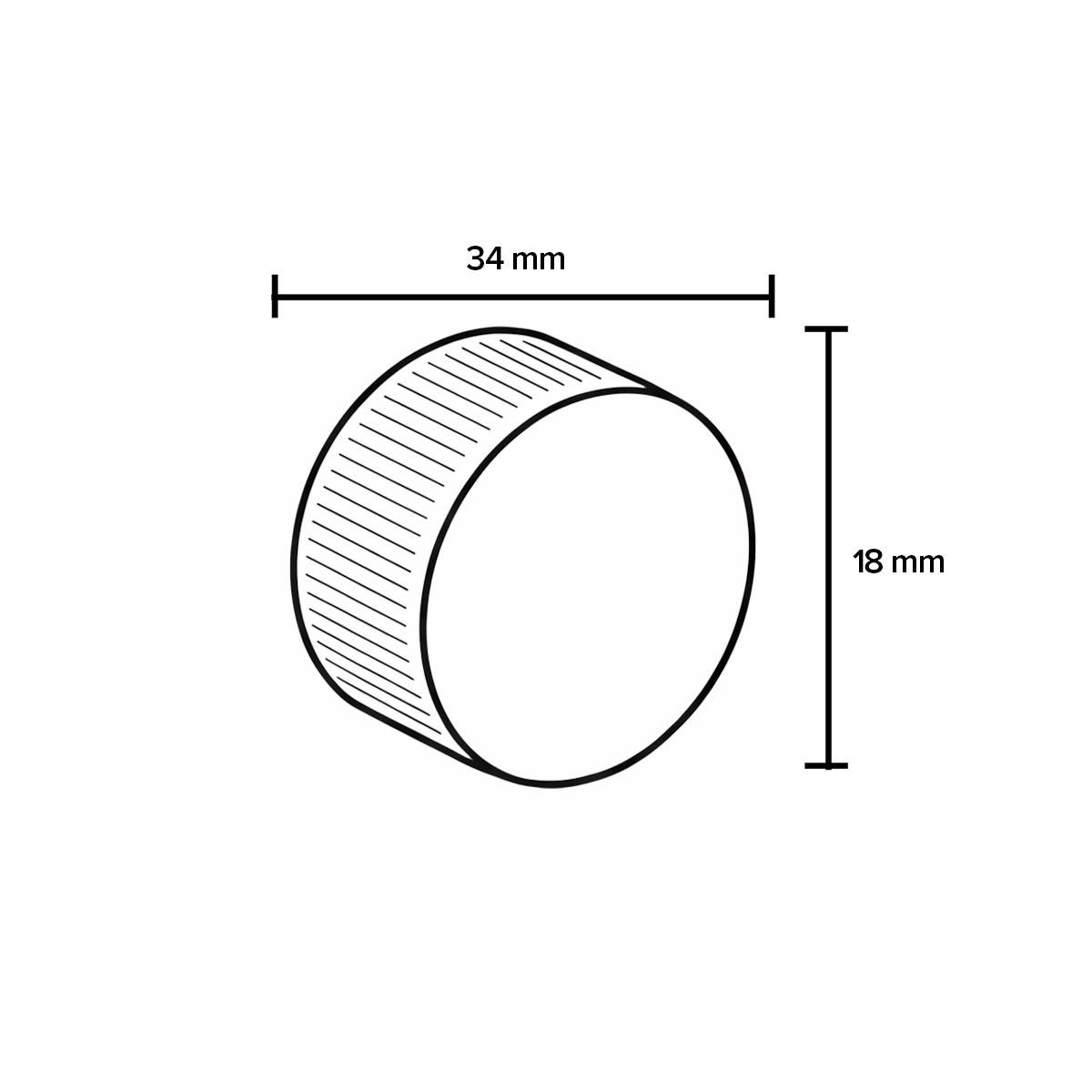 Child Resistant Plastic Caps | Embossed Text w/ Foam Liner | 28mm - White - 126 Count - Biohazard Inc