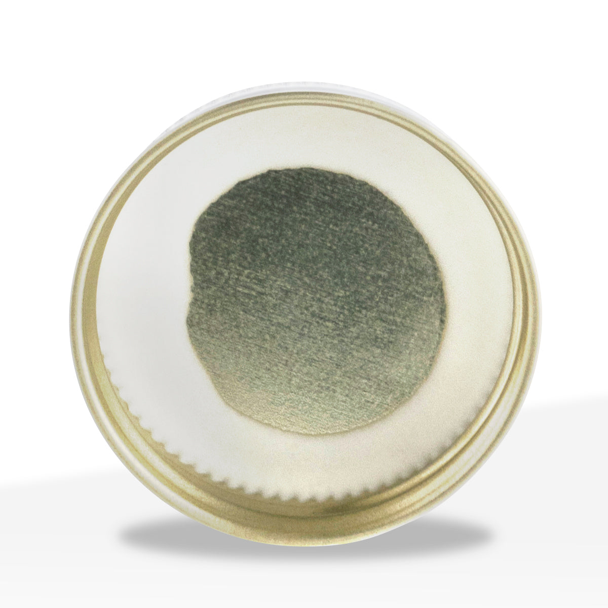 Metal Caps | Ridged Lid w/ Plastisol Liner | 43mm - White - Biohazard Inc