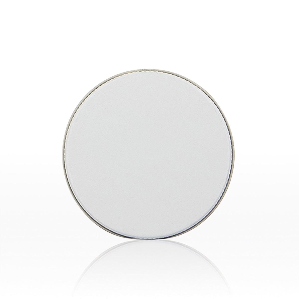 Metal Caps | Ridged Lid w/ Plastisol Liner | 63mm - White - Biohazard Inc