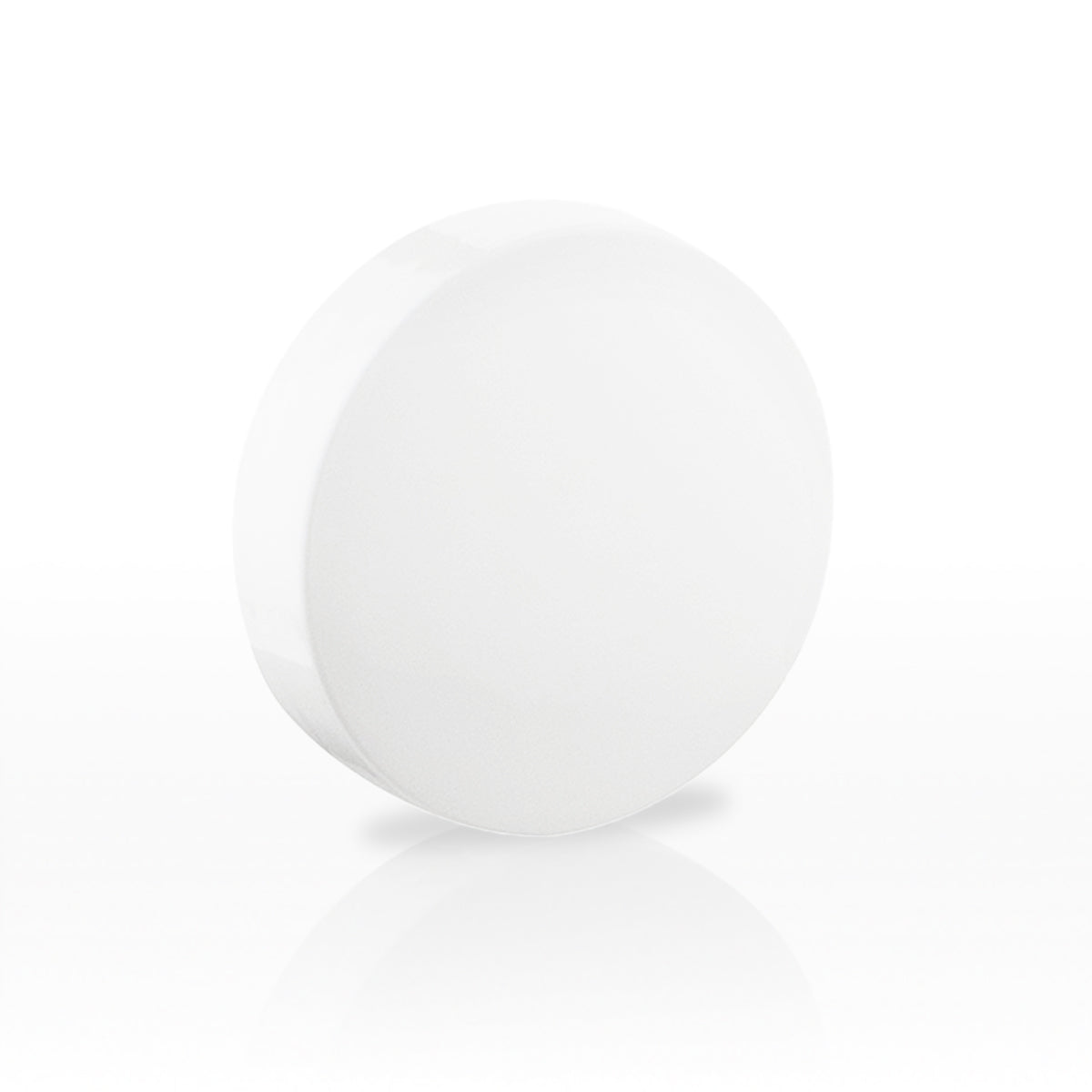 Child Resistant | Unlined Plastic Caps | 53mm - Gloss White - 120 Count Cap Biohazard Inc