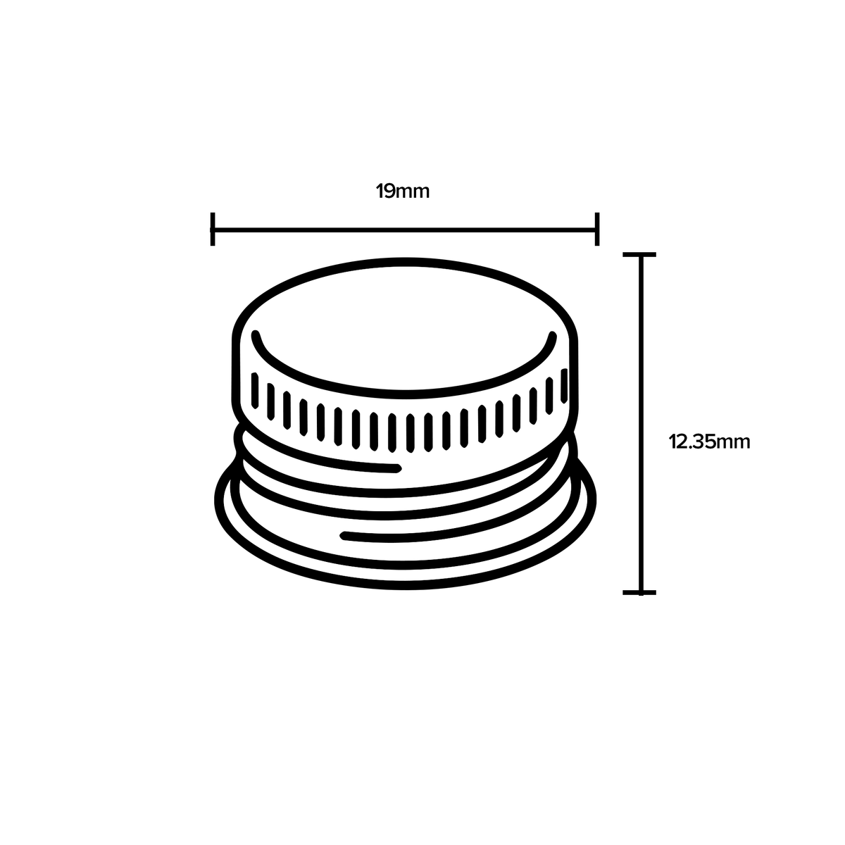 Metal Caps | Screw Lid w/ Plastisol Liner | 18mm - Silver - 250 Count - Biohazard Inc