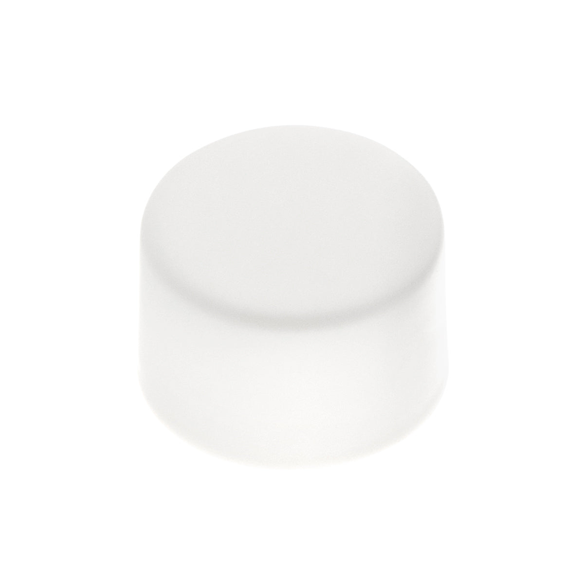 Child Resistant Plastic Caps | Straight Sided w/ PE Liner | 20mm - Matte White - 144 Count - Biohazard Inc