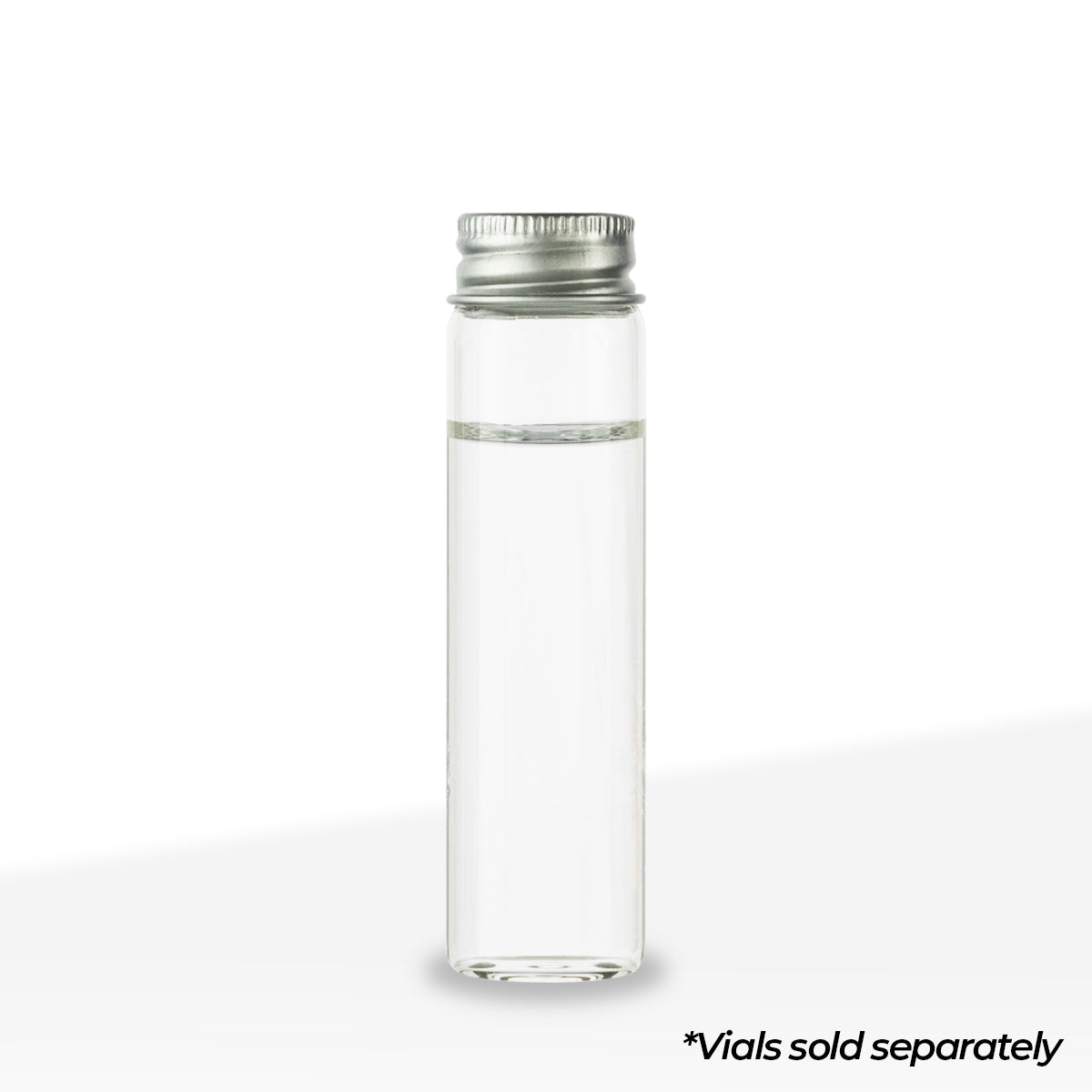 Metal Caps | Screw Lid w/ PE Liner | 20mm - Silver - 250 Count - Biohazard Inc