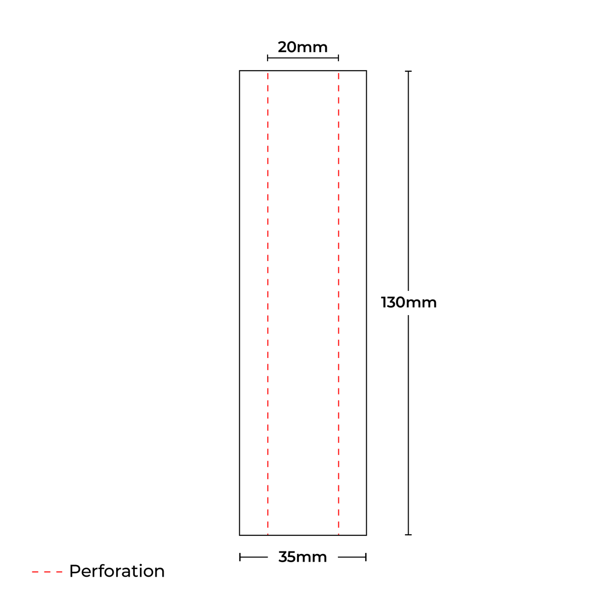 Shrink Band | Pre-Roll Tube Sleeve | 1,000 Count Shrink Band - Biohazard Inc