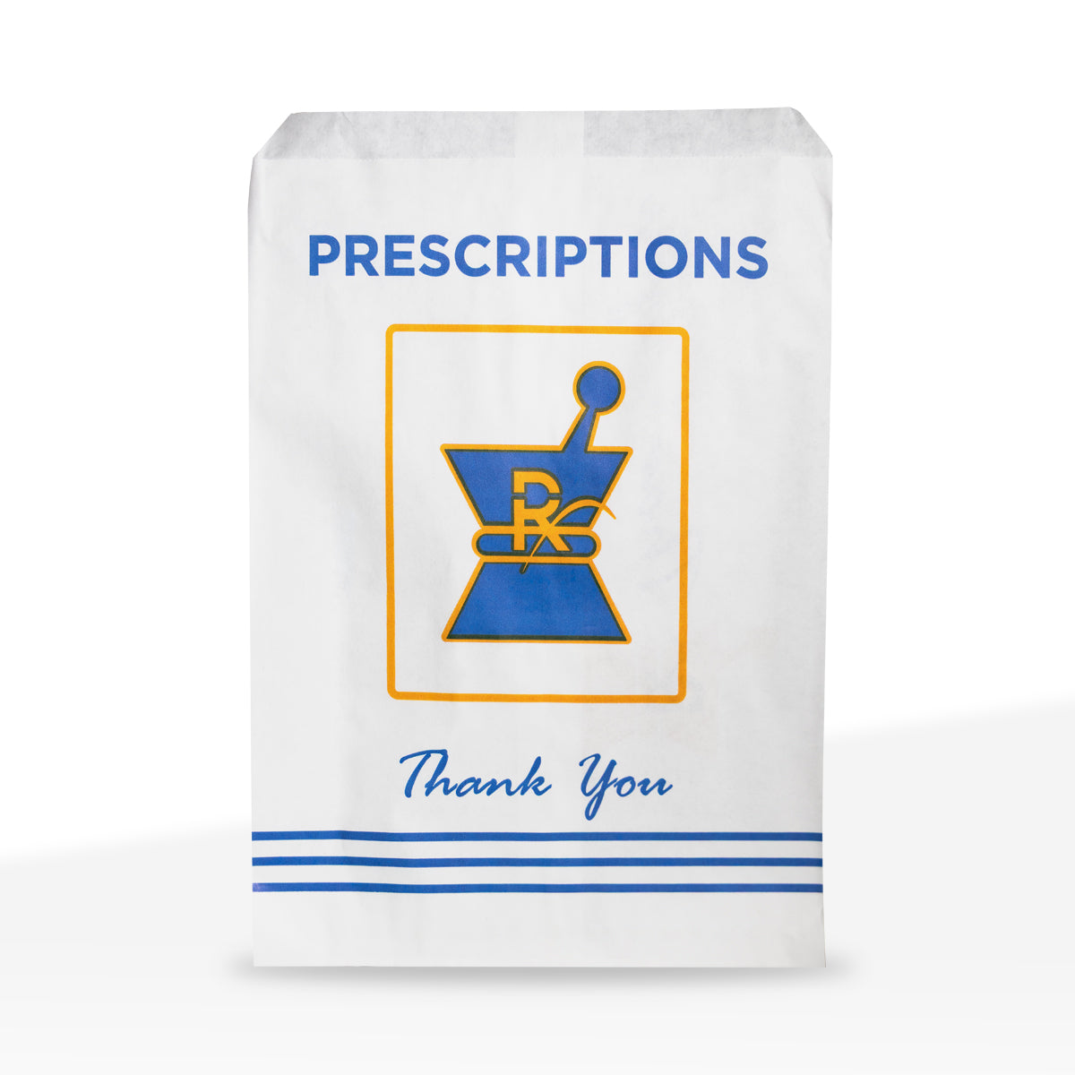 Pharmacy Prescription Exit Bags | Large 7" x 10" | Kraft - 1000 Count - Biohazard Inc
