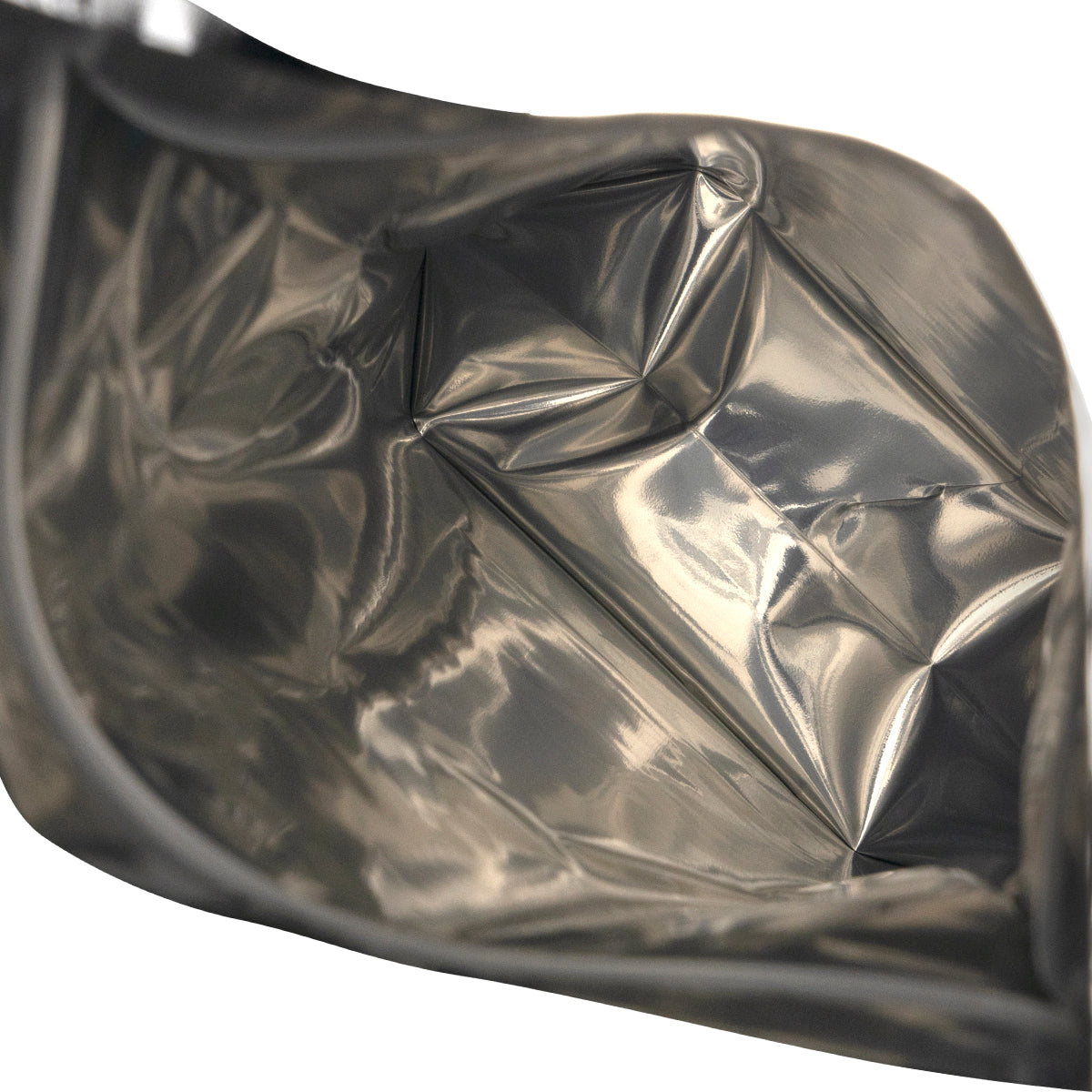 Tamper Evident | Glossy Black Mylar Bags | 6" x 9" - 28g - 1000 Count - Biohazard Inc - No Tear Notch