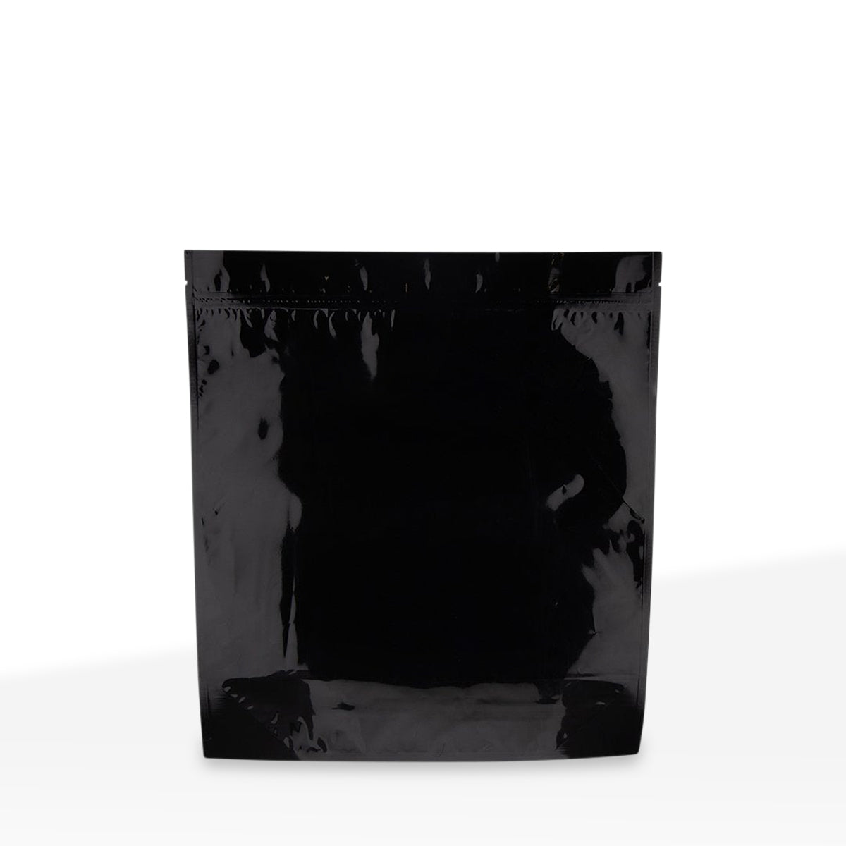 Tamper Evident | Glossy Black Mylar Bags | 15" x 17" - 448g - 100 Count - Biohazard Inc
