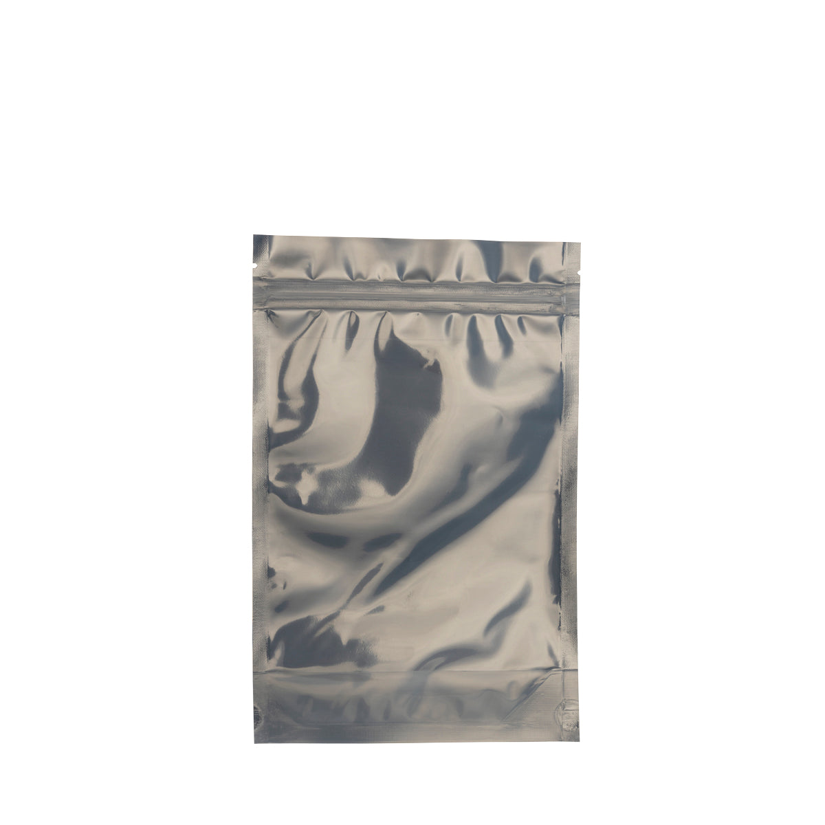 Tamper Evident | Silver Vista Mylar Bags | 6" x 9" - 28g - 1000 Count - Biohazard Inc - Tear Notch