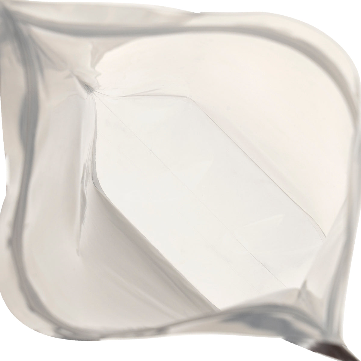 Tamper Evident | Silver Vista Mylar Bags | 6" x 9" - 28g - 1000 Count - Biohazard Inc - Tear Notch