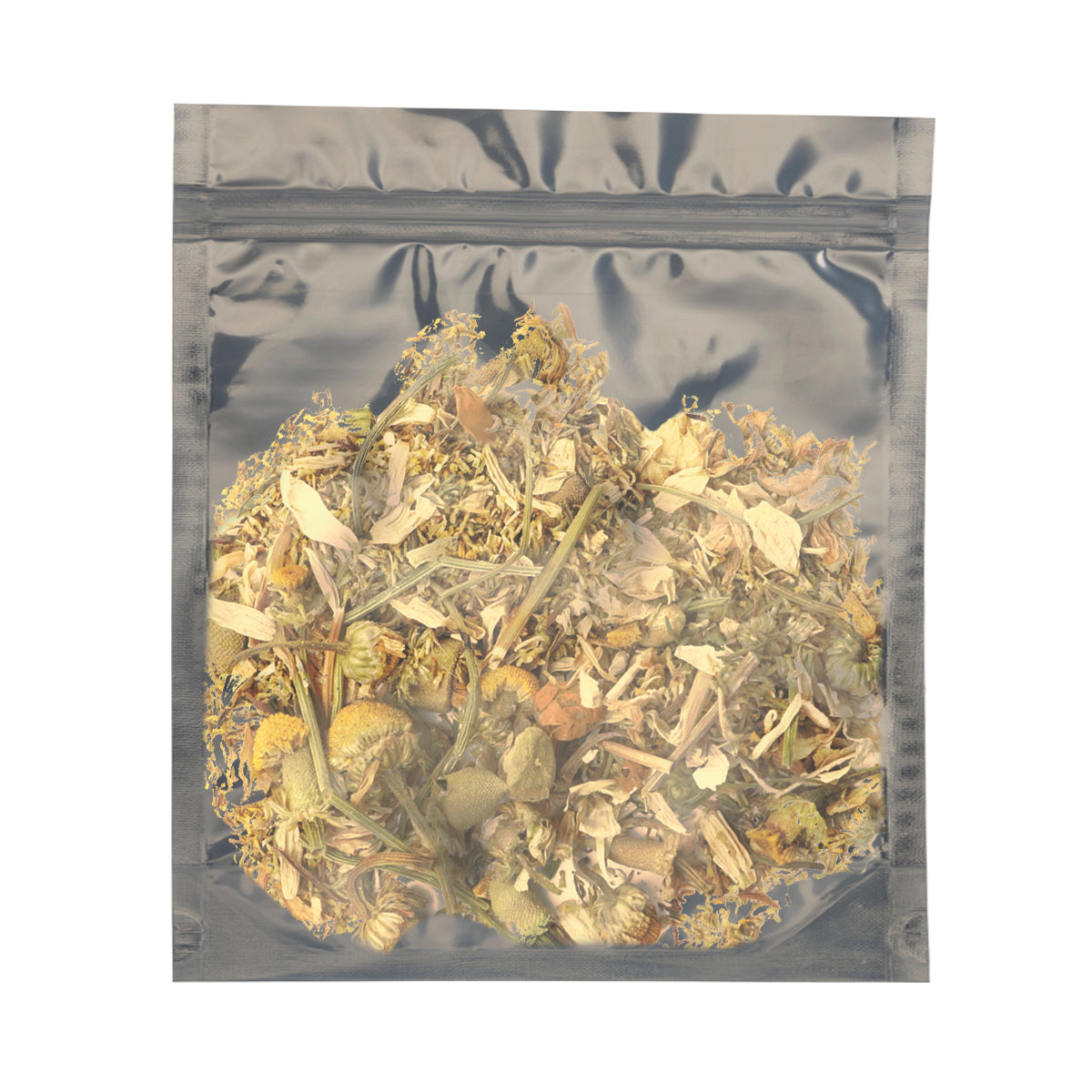 Tamper Evident | Silver Vista Mylar Bags | 14" x 16" - 1lb - 100 Count - Biohazard Inc - No Tear Notch - Flower