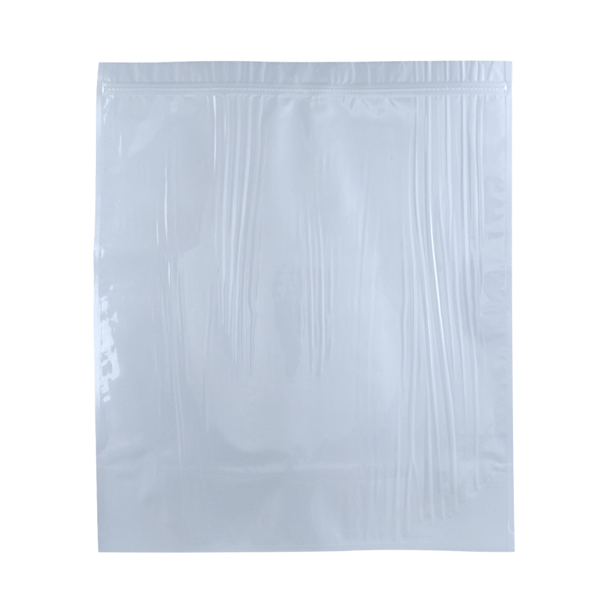 Tamper Evident | Glossy White Mylar Bags | 6" x 9" - 448g - 100 Count - No Tear Notch - Biohazard Inc