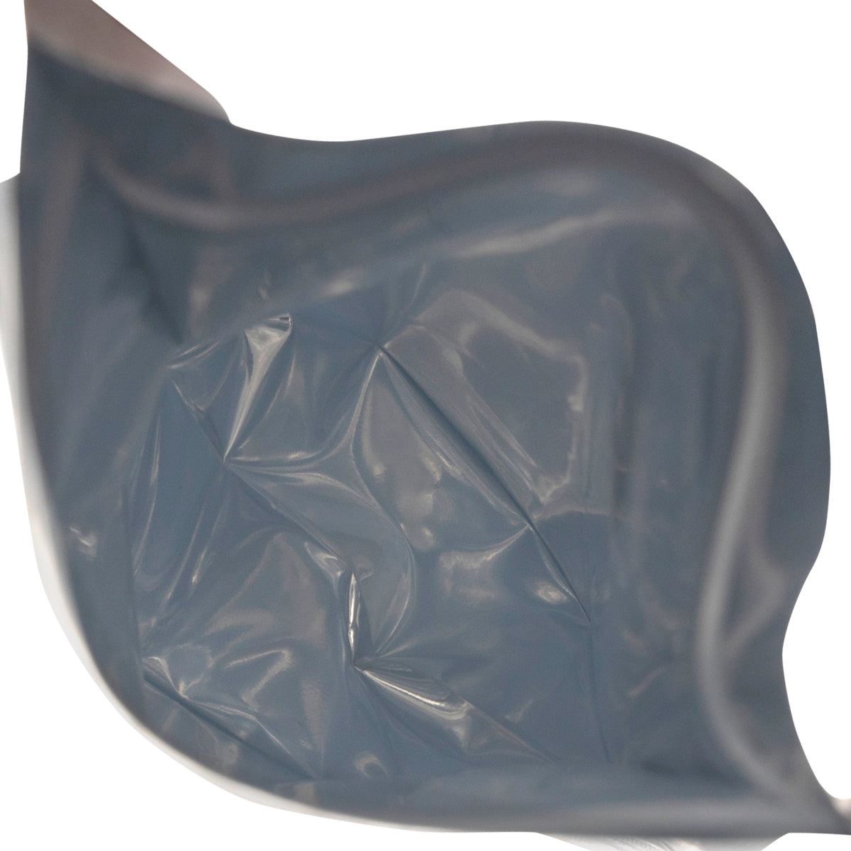 Child Resistant & Tamper Evident | Matte White Mylar Bags | 5" x 8" - 14g - 1000 Count - Biohazard Inc - Tear Notch