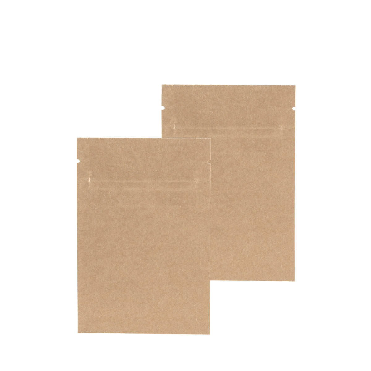 Tamper Evident | Kraft Mylar Bags - Tear Notch | 3" x 4" - 1g - 1000 Count - Biohazard Inc