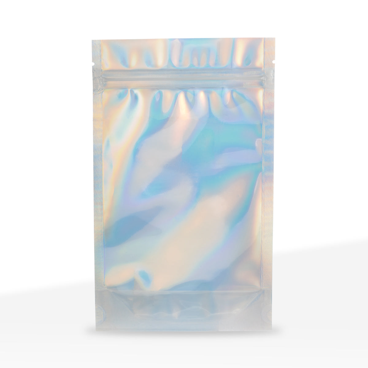 Tamper Evident | Holographic Vista Mylar Bags | 5" x 8" - 14g - 1000 Count - Biohazard Inc