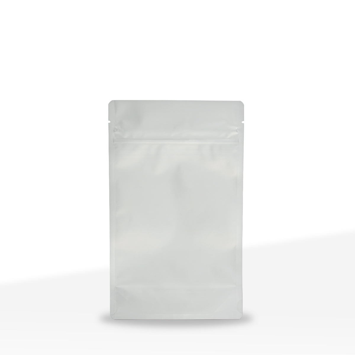 Child-Resistant | Matte Mylar Bags - Tear Notch | 4" x 6.5" - 7g - 1000 Count - Various Colors - Biohazard Inc - White