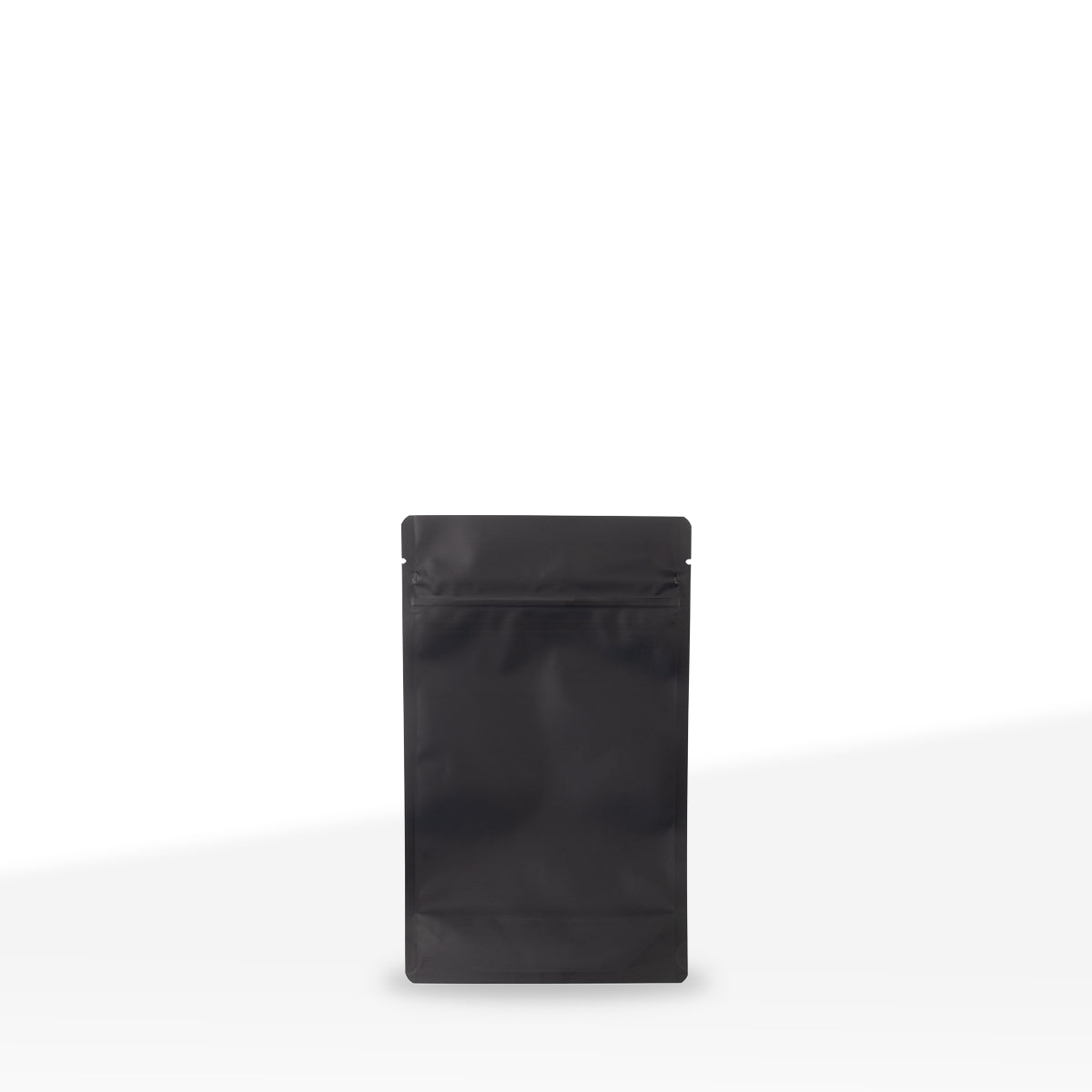 Child-Resistant | Full Matte Black Mylar Bags - Tear Notch | 3.5" x 5" - 3.5g - 1000 Count - Biohazard Inc