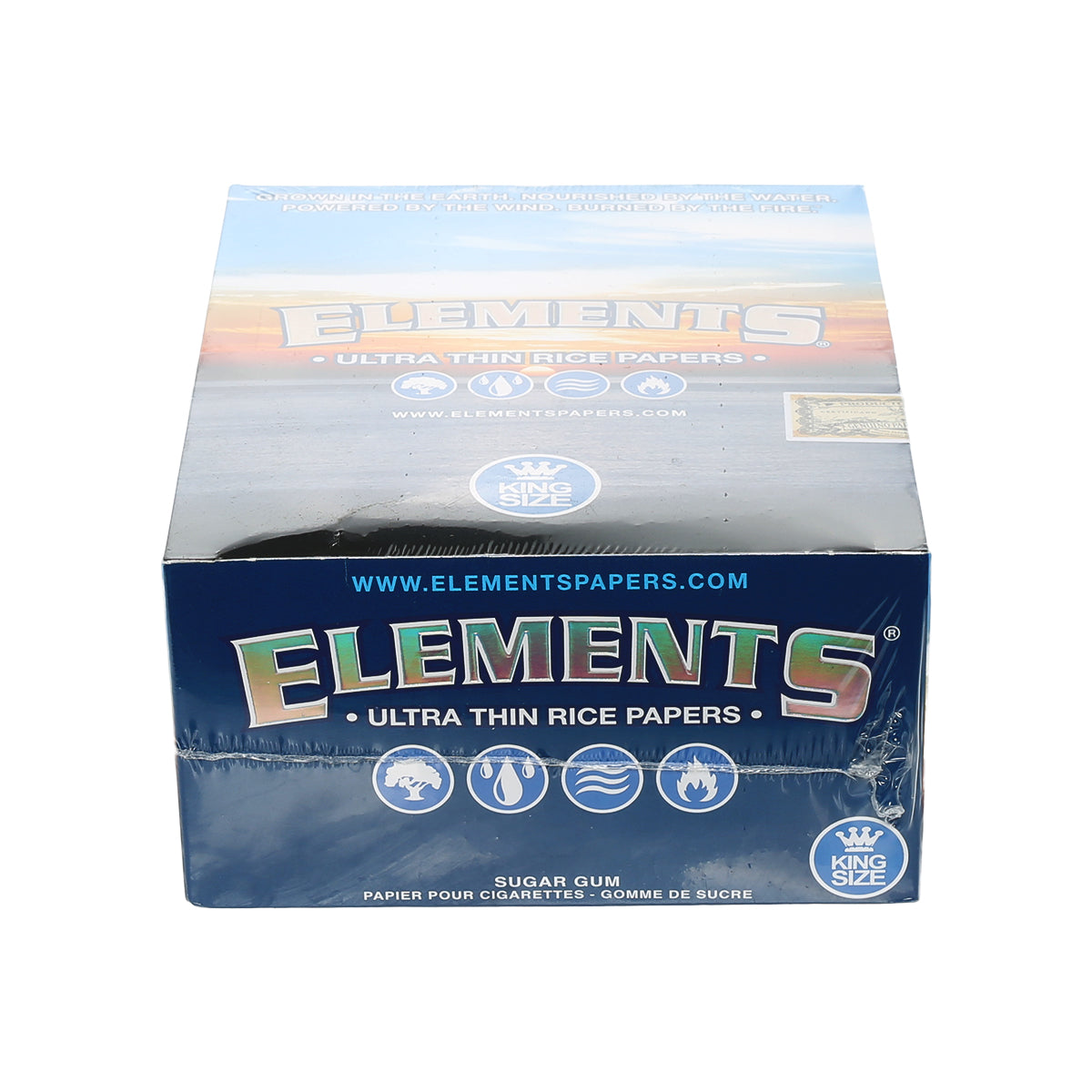 Elements® | Ultra Thin Rice Rolling Paper | Various Sizes - White