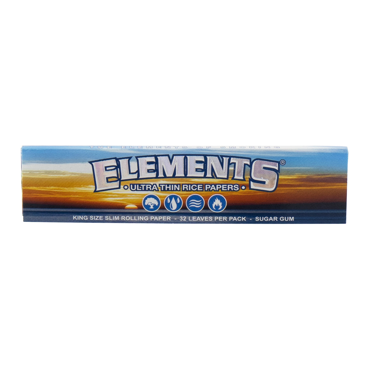 Elements® | Ultra Thin Rice Rolling Paper | Various Sizes - White