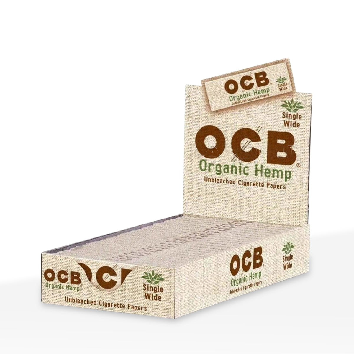 OCB® | Rolling Paper | Various Sizes - Organic Hemp - 24 Count
