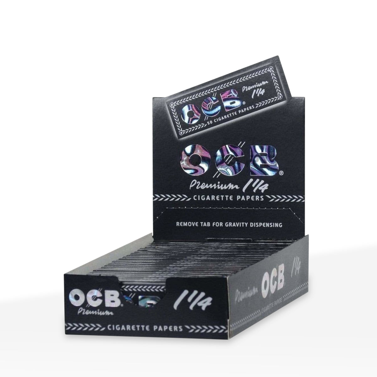 OCB® | 1¼ Size Premium Rolling Paper | 78mm - White - 24 Count