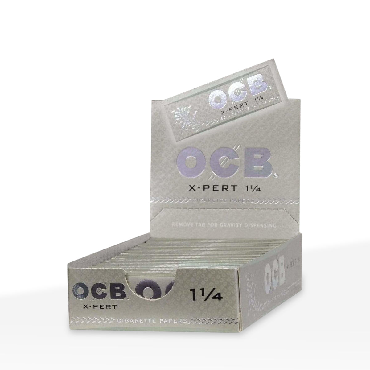 OCB® | X-Pert Rolling Paper | Various Sizes - White - 24 Count