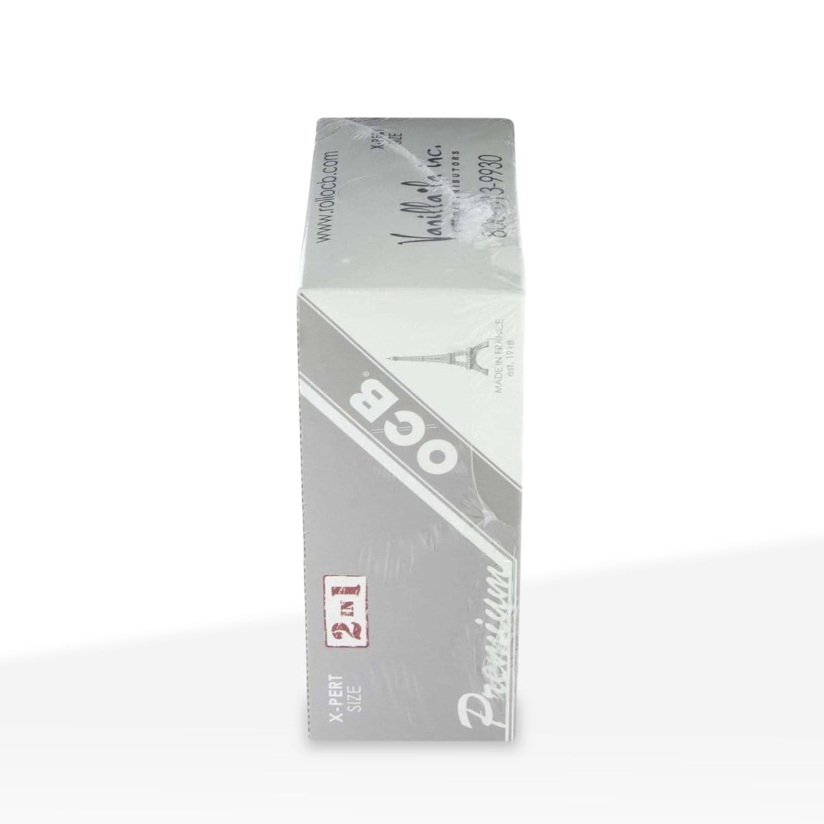 OCB® | X-Pert Rolling Paper w/ Tip | Various Sizes - White - 24 Count