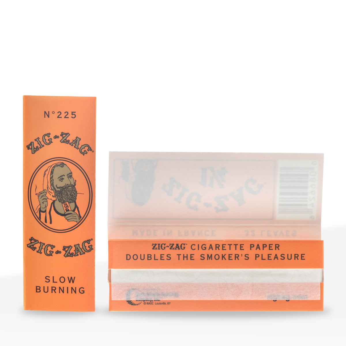Zig Zag® | Wholesale French Orange Rolling Papers 1¼ Size | 78mm - Classic White - Various Counts