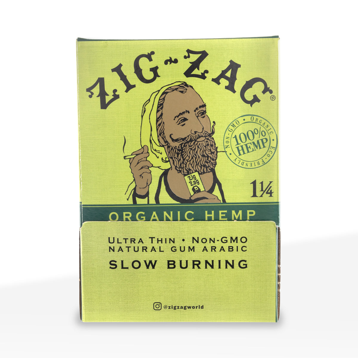Zig-Zag® | 1¼ Size Rolling Paper | 78mm - Organic Hemp - Various Counts