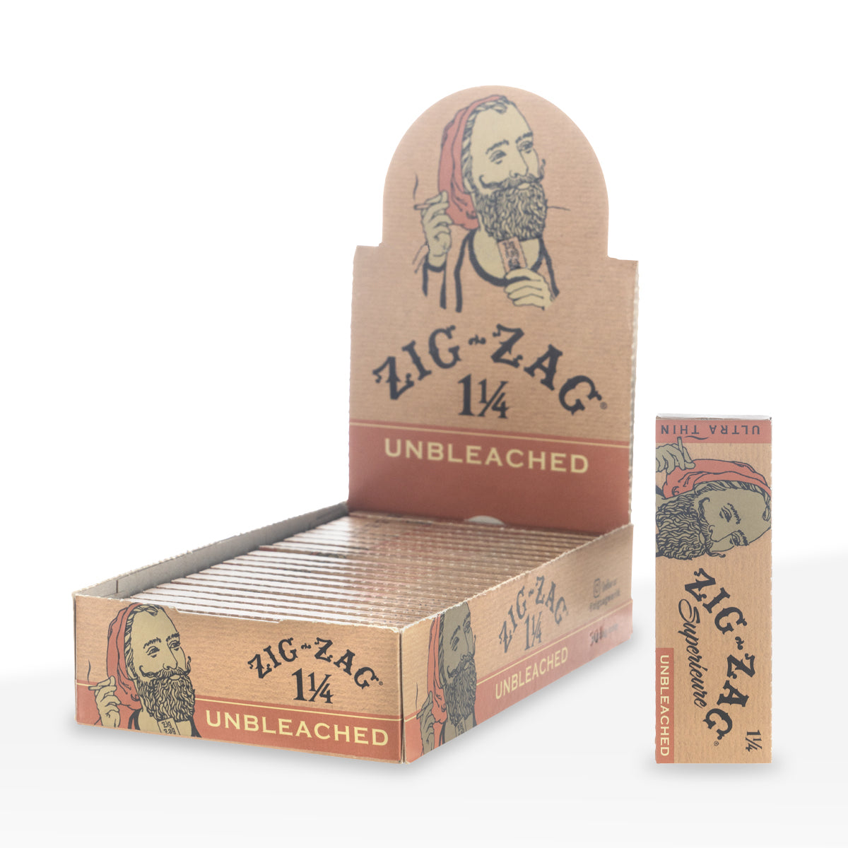 Zig Zag® | Wholesale Natural Rolling Papers | Unbleached Paper - Various Counts