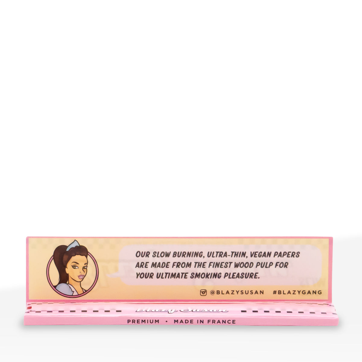 Blazy Susan | Rolling Paper | Various Sizes - Pink - 50 Booklets