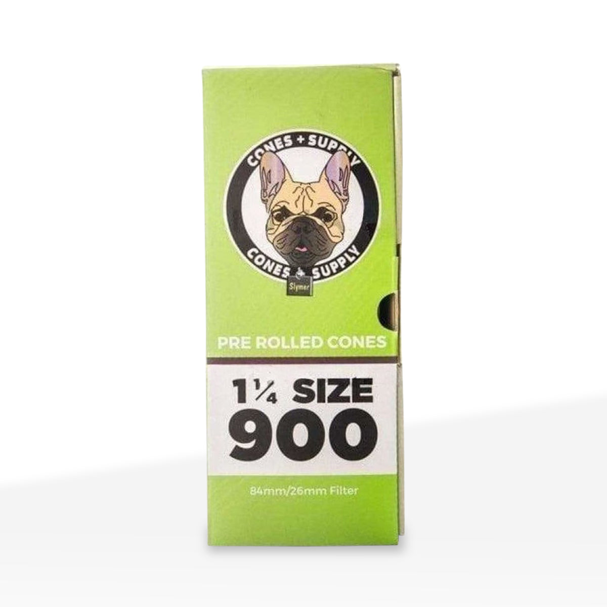 CONES + SUPPLY | 1¼ Size Pre-Rolled Cones | 84mm - Organic Hemp - 900 Count Biohazard Inc