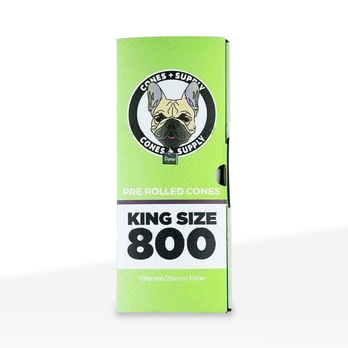 CONES + SUPPLY | King Size Pre-Rolled Cones | 109mm - Organic Hemp - 800 Count Biohazard Inc