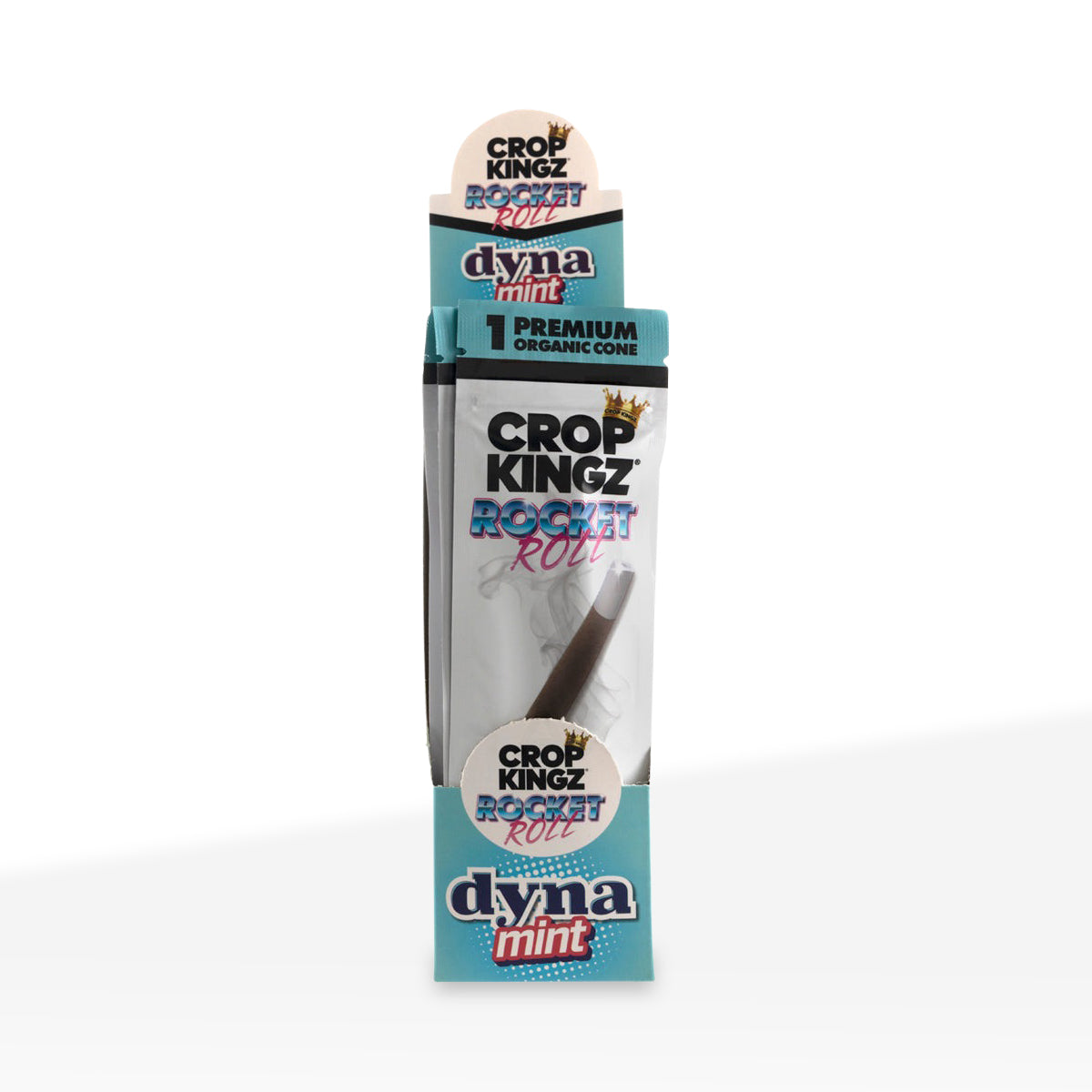 Crop Kingz | Rocket Roll Organic Hemp Wrap | Dyna-Mint - 15 Count