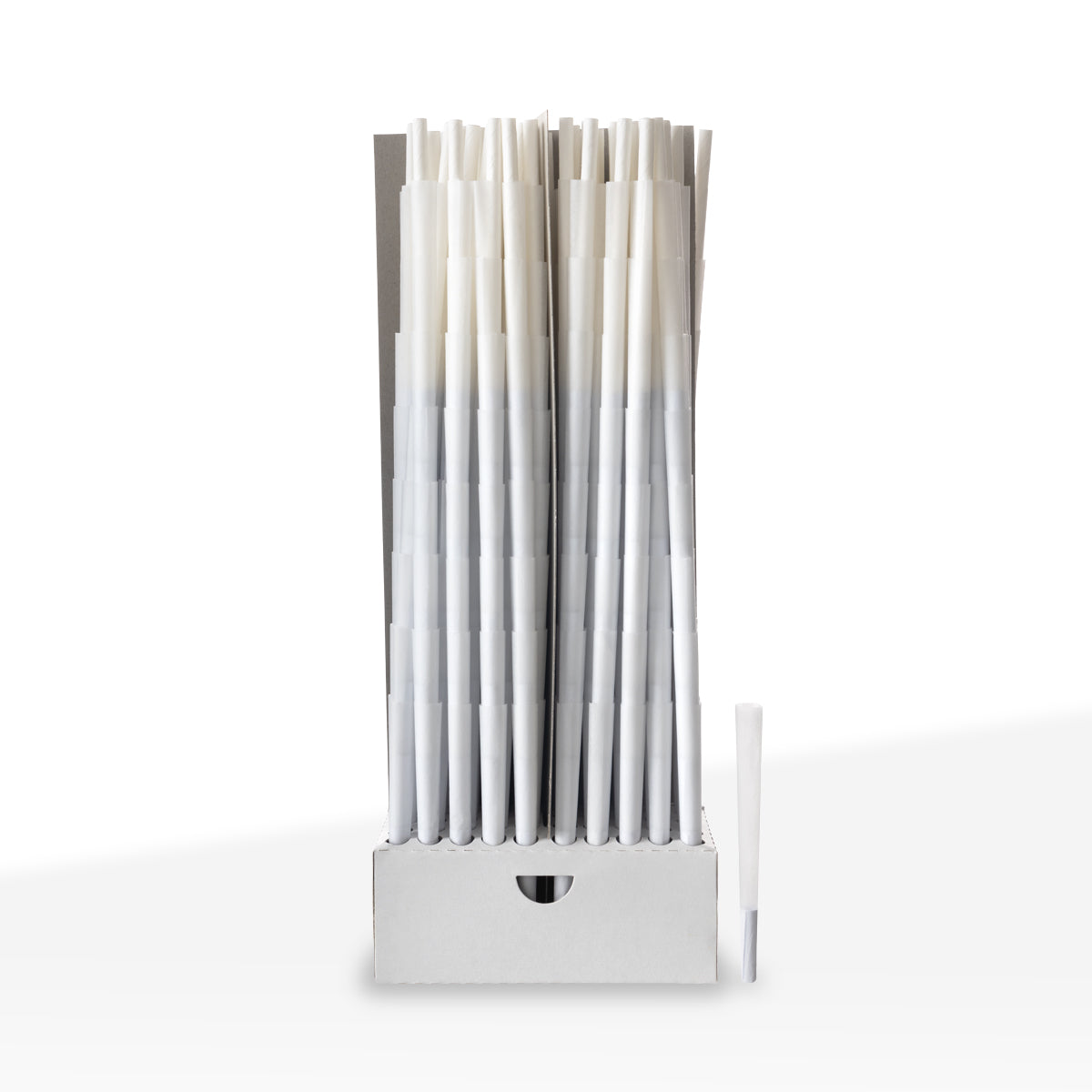 CONES + SUPPLY | Reefer Pre-Rolled Cones | 98mm - White Bleached Paper - Various Styles - 800 Count Biohazard Inc