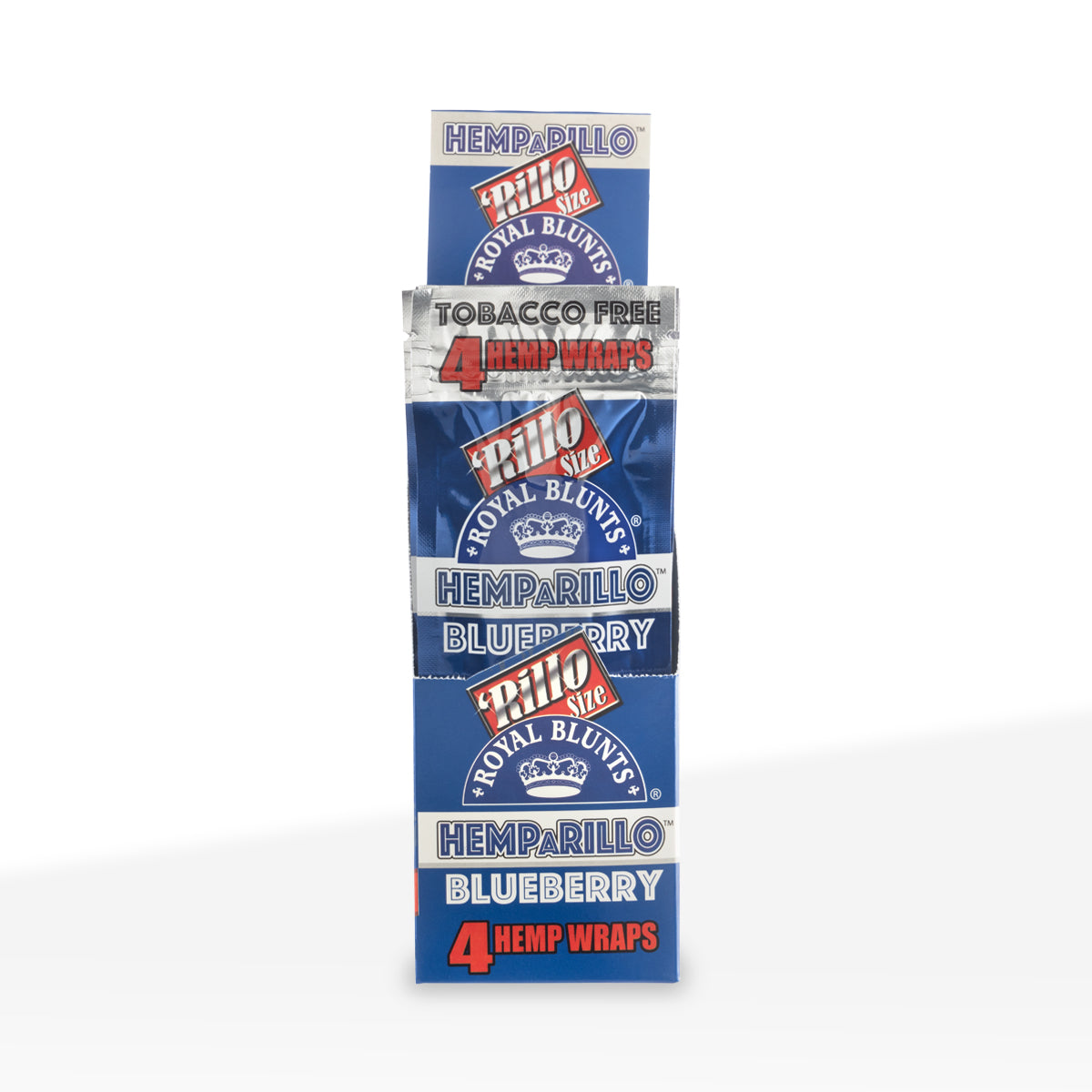 Royal Blunts Hemparillo Hemp Wraps Blueberry