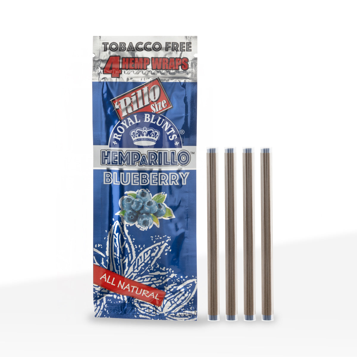Royal Blunts Hemparillo Hemp Wraps Blueberry