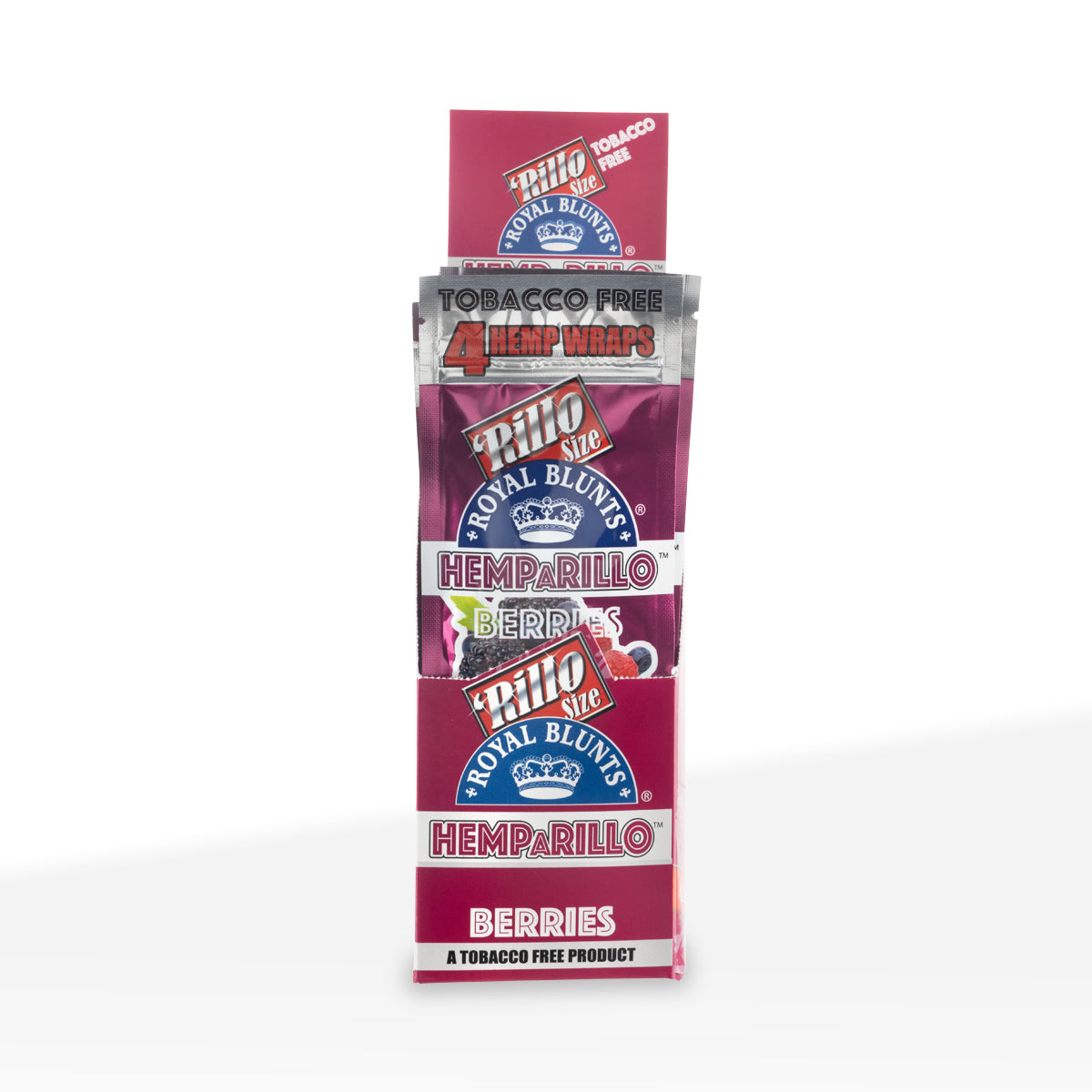 Royal Blunts Hemparillo Hemp Wraps Berries - 15 Count