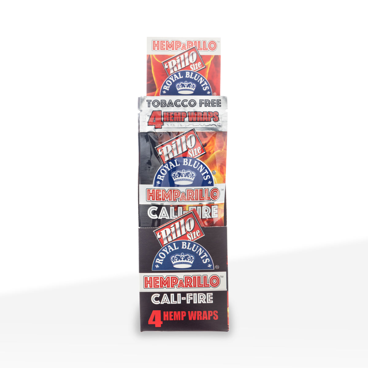 Royal Blunts® | Hemparillo™ Hemp Wraps | 110mm - Cali Fire - 15 Count