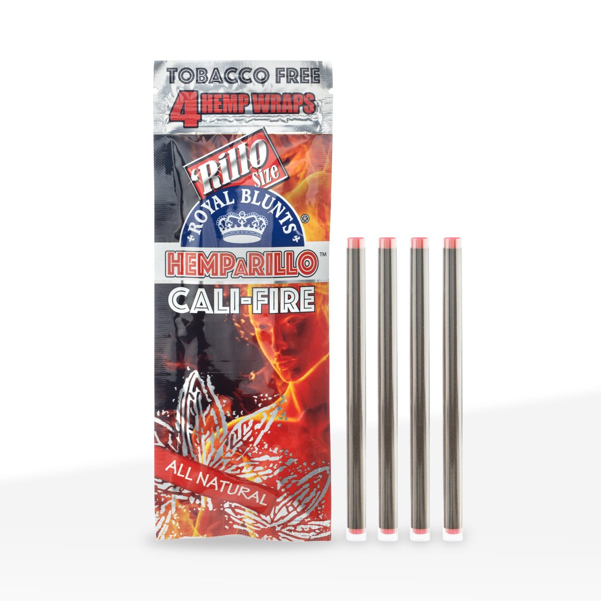 Royal Blunts® | Hemparillo™ Hemp Wraps | 110mm - Cali Fire - 15 Count
